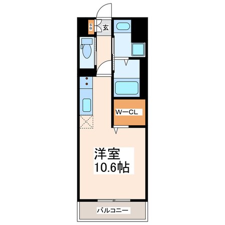 新南部入口 徒歩5分 2階の物件間取画像